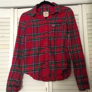 🚫SOLD🚫Plaid Button Up