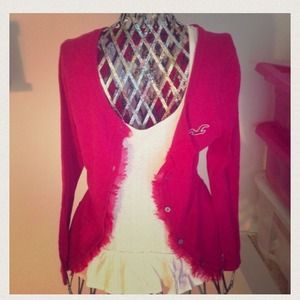 ❎On hold❎ Bundle Hollister cardigan and top
