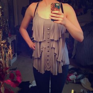 Three layer, super cute tank by Vibe.