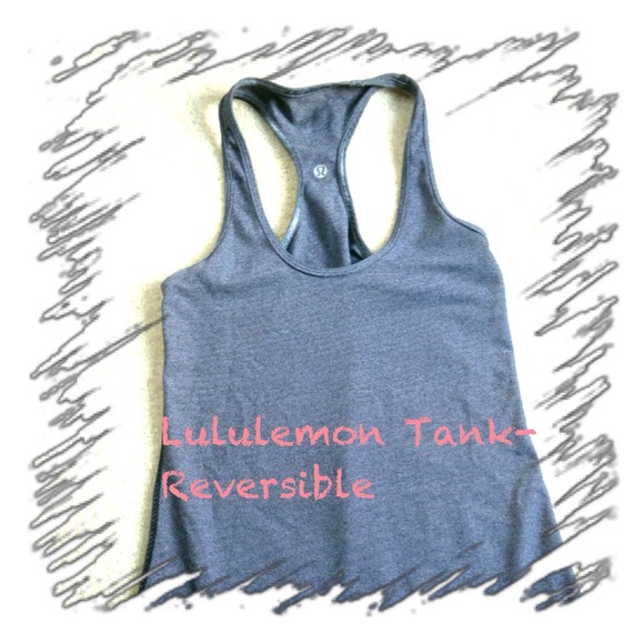 Lululemon Reversible B&W Tank Size 6