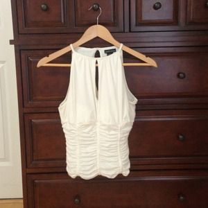 Sexy white tank top