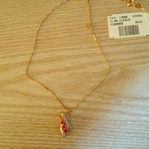 Hold for @nannie08. Nice genuine ruby necklace.