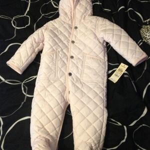 Baby girl snowsuit