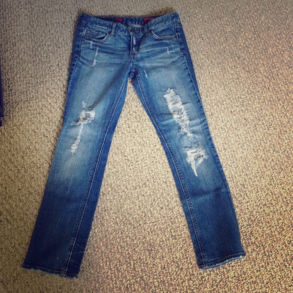 Torn jeans