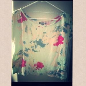 Floral crop top -Volcom-