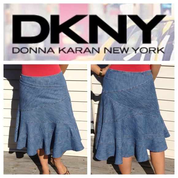 DKNY Jeans Skirt.