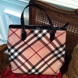 Burberry tote purse. Just REDUCED!