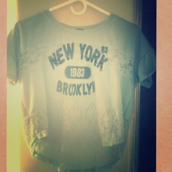 Brooklyn Rue21 lace t-shirt
