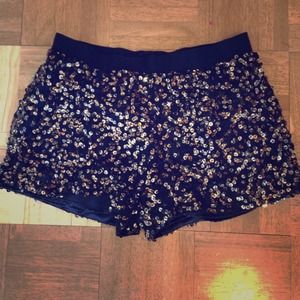 Sequin Shorts