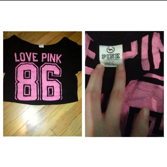 🚫TRADED🚫Victoria Secret's PINK Crop Top - Picture 2 of 2