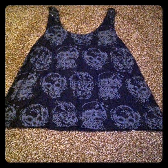 Skull  tank top