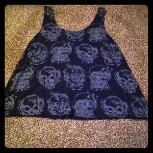 Skull  tank top