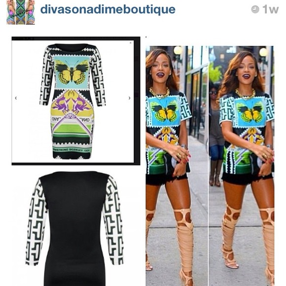 Rihanna trend dress Ready to ship 👌