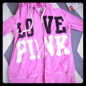 Vs pink sweatshirt small