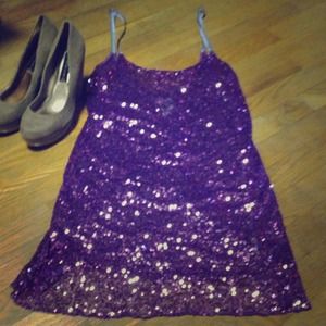 Free People Sequin Slip