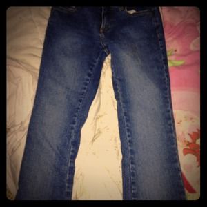 Pair of blue jeans