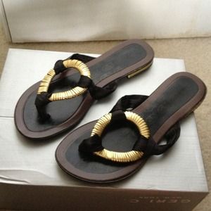 Cute black Bolaro sandals.