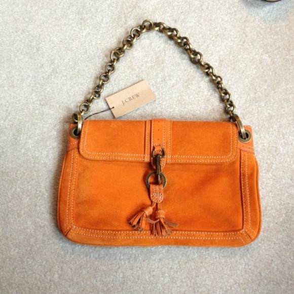 J Crew Suede Envelope Clutch @misk