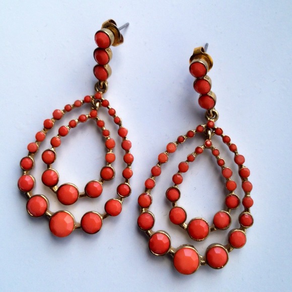 SOLD - HP 10/4🎉  Anthropologie Coral Earrings