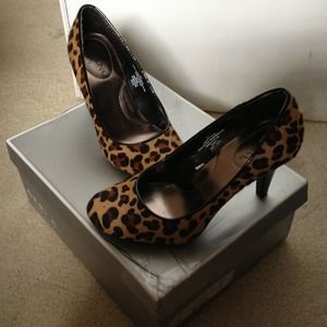 Leopard print shoes