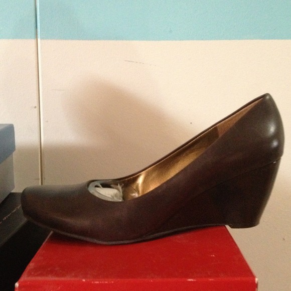 Bundle for jlc11880 brown wedge & royal blue pump