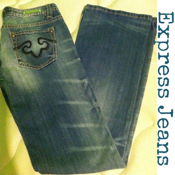 Express rerock bootcut jeans