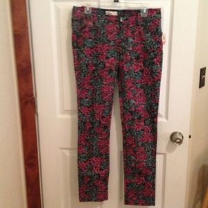 NEW print skinny jean