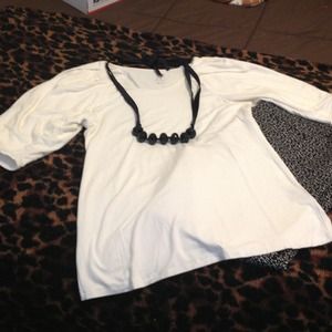 💋HOLD FOR TCANTU off-white Top💋