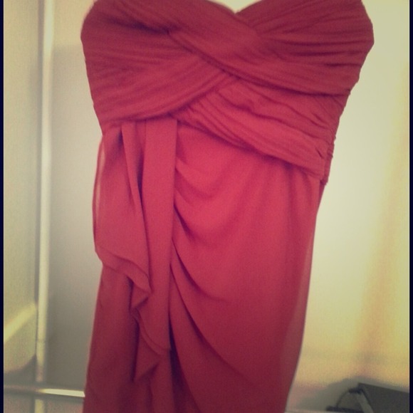 Lowered! Elegant red cocktail dress