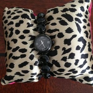 Betsey Johnson Black watch