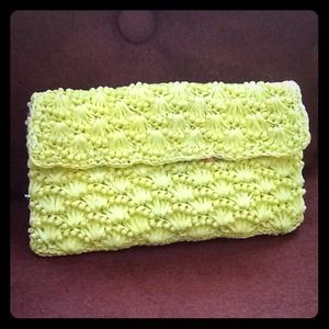 Vintage Beaded 70's clutch bag