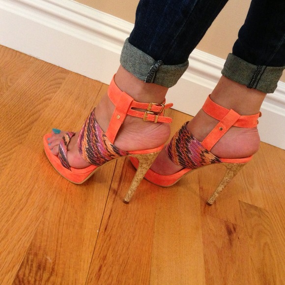 Liliana Brand New Shoes Coral Pink Size 6 HighHeel