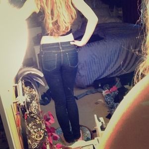 Dark Washed Jeggings from Target, BARELY WORN