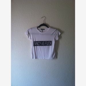 Brandy Melville Fancy As Fuck Top