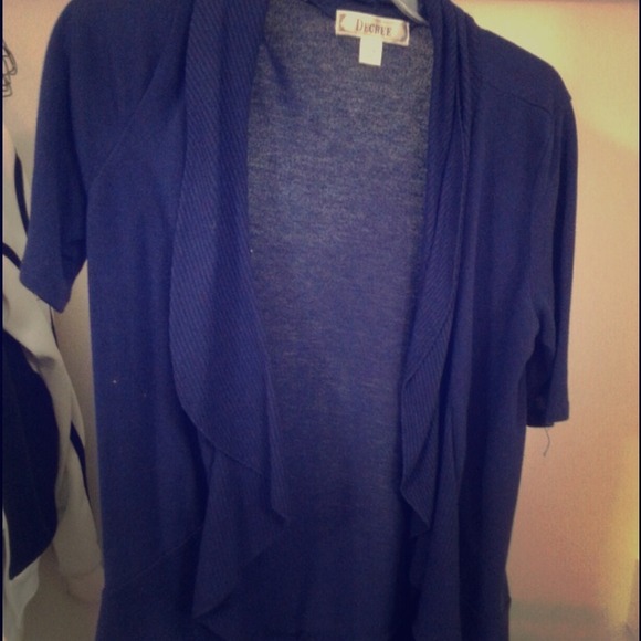 Lowered! Purple sweater cover up