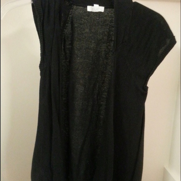 Lowered! Black short sleeved cover up