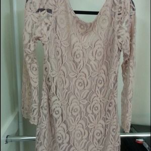 Lowered! Lacey long sleeved dress