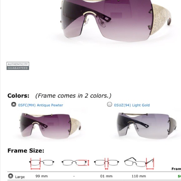 Additional Pictures of Dior sunglasses