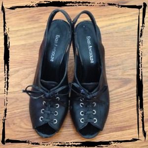 Enzo Angiolini Laced Heels