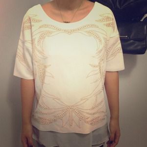 ZARA gold studded blouse! ZARA gold studded blouse!