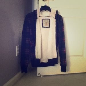 Anchor Blue Zip up sweatshirt