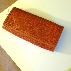 Cole Haan leather clutch