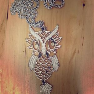 An owl necklace