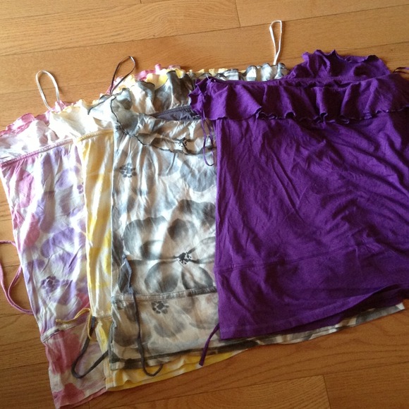 7 American Eagle tops Large