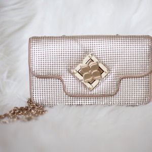 BCBG Rose Gold Clutch