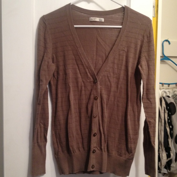 Brown Old Navy Cardigan