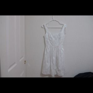 White Polka Dot Sundress