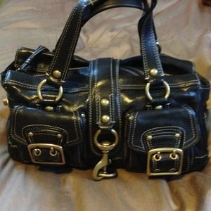 Coach leather legacy satchel
