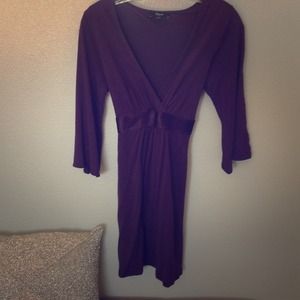 Express Dress plum color
