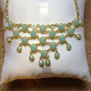 Brand New Mint Bubble Tiered Jewelry Set!